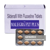 Generic Malegra FXT (Sildenafil 100mg + Fluoxetine 40mg)